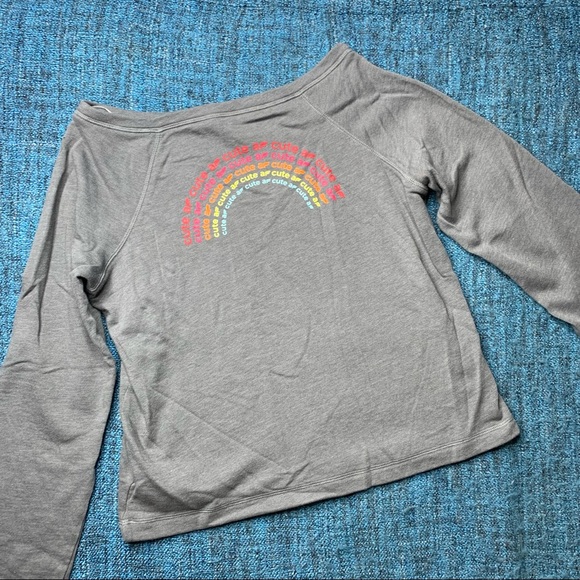 Fabletics Isabel Widesleeve Cute AF Terry Pullover - Picture 4 of 8